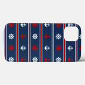 Coques Case-Mate iPhone Patters bleus (Verso (horizontal))