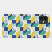 Coques Case-Mate iPhone Patters bleus (Dos (Horizontal))