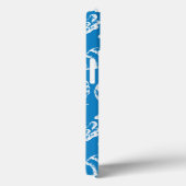 Coques Case-Mate iPhone Patters bleus (Verso / Droite)