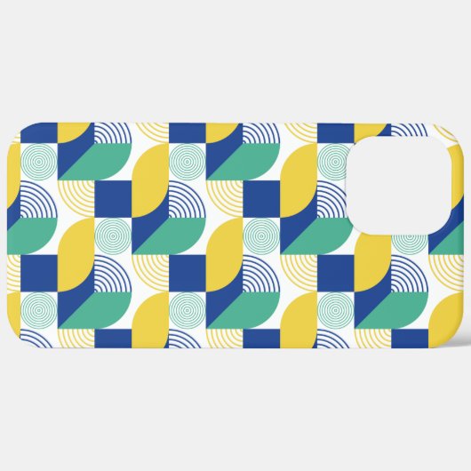 Coques Case-Mate iPhone Patters bleus (Retour (horizontal))
