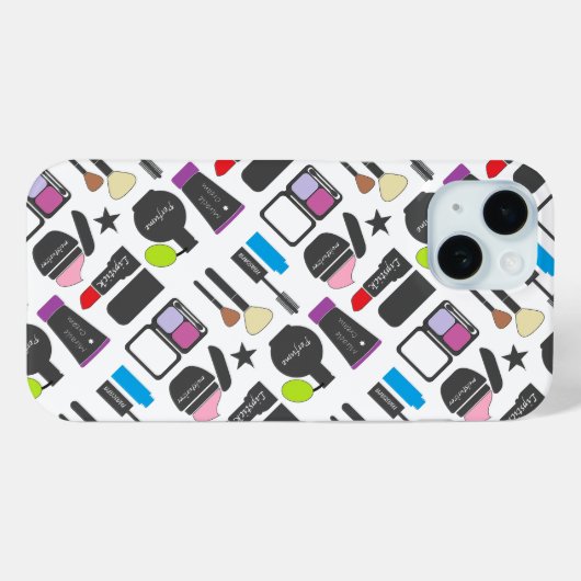 Coques Case-Mate iPhone Patters de collage (Verso (horizontal))