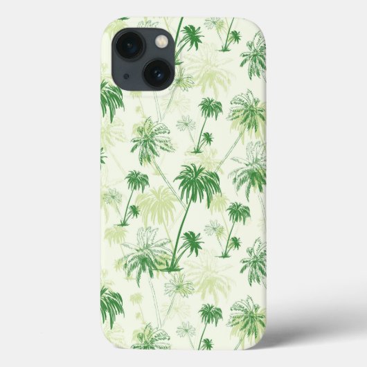 Coques Case-Mate iPhone Patters de Green Palm (Verso)