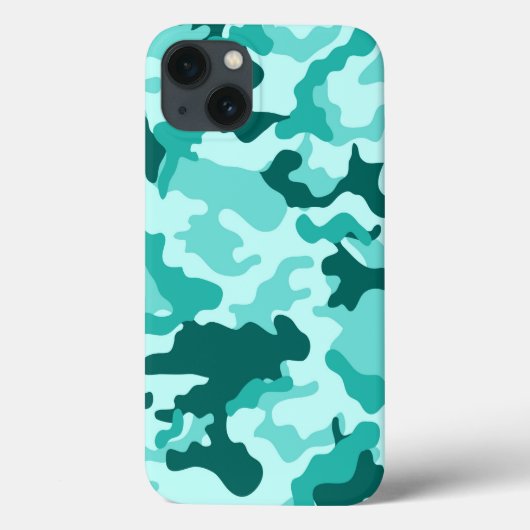 Coques Case-Mate iPhone Patters de Green Turquoise (Verso)