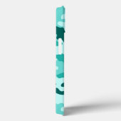 Coques Case-Mate iPhone Patters de Green Turquoise (Verso / Droite)