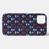 Coques Case-Mate iPhone Patters de la Red White And Blue Navy (Verso (horizontal))