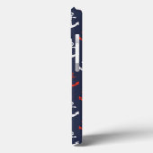 Coques Case-Mate iPhone Patters de la Red White And Blue Navy (Verso / Gauche)