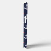 Coques Case-Mate iPhone Patters de la Red White And Blue Navy (Verso / Droite)