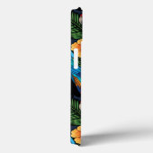 Coques Case-Mate iPhone Patters de Macaw et Hibiscus (Verso / Droite)