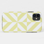 Coques Case-Mate iPhone Patters de Pale Yellow (Dos (Horizontal))