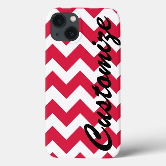 Coques Case-Mate iPhone Patters de Red Chevron (Verso)