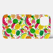Coques Case-Mate iPhone Patters de Red & Yellow Tropical Fruit (Verso (horizontal))