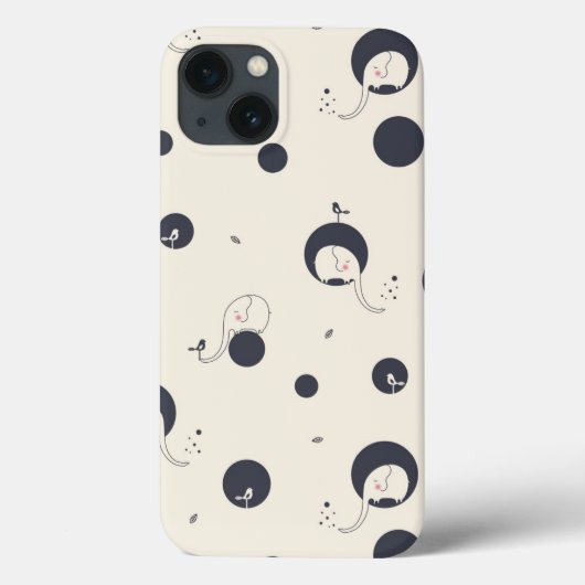 Coques Case-Mate iPhone Patters de Shy Elephant (Verso)