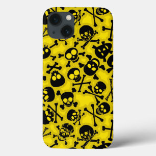 iPhone 13 Case Patters de Skull et Crossbones