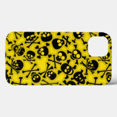 Coques Case-Mate iPhone Patters de Skull et Crossbones (Verso (horizontal))