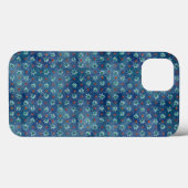Coques Case-Mate iPhone Patters de Snowflakes (Verso (horizontal))