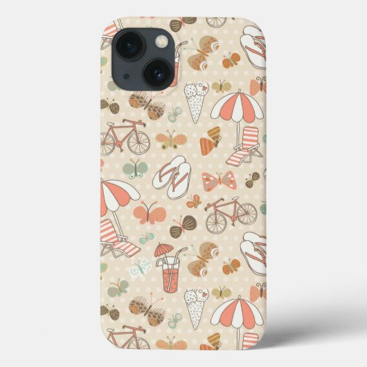 Coques Case-Mate iPhone Patters de Summer Vacation (Verso)
