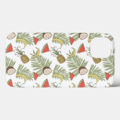 Coques Case-Mate iPhone Patters de Tropical Fruit (Verso (horizontal))