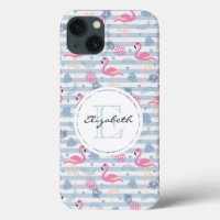 Patters de Whimsical Flamingo et Pineapple