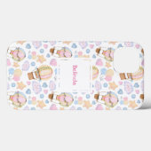 Coques Case-Mate iPhone Patters de Whimsical Watercolor (Verso (horizontal))