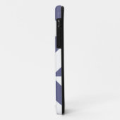 Coques Case-Mate iPhone Patters Midnight Blue Geometric Deco Cube (Dos/Gauche)