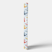 Coques Case-Mate iPhone Patters nauticaux avec Anchors (Verso / Droite)