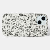 Coques Case-Mate iPhone Patters noirs (Verso (horizontal))