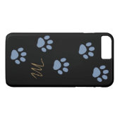 Coques Case-Mate iPhone pattes de chat personnalisées (Dos (Horizontal))