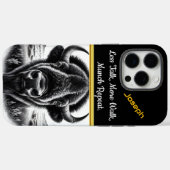 Coques Case-Mate iPhone Pâturage de bisons sur prairie ouverte (Verso (horizontal))