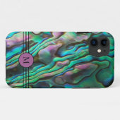Coques Case-Mate iPhone Paua Abalone, jolie peinture (Dos (Horizontal))