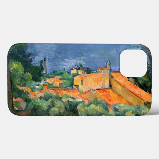 Coques Case-Mate iPhone Paul Cezanne - Estaque aux toits rouges (Verso (horizontal))