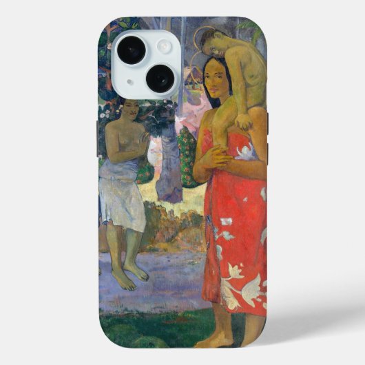 Coques Case-Mate iPhone Paul Gauguin - Hail Mary / Ia Orana Maria (Verso)