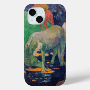 Coque Pour iPhone 15 Paul Gauguin - Le Cheval Blanc