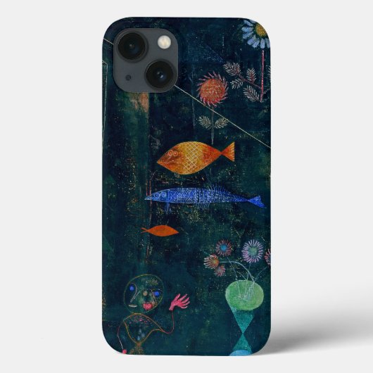 Coques Case-Mate iPhone Paul Klee Fish Magic Peinture Abstraite Art graphi (Verso)