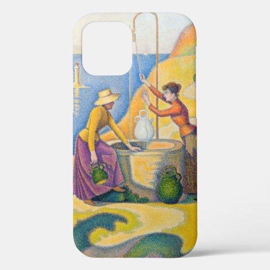Coques Case-Mate iPhone Paul Signac - Femmes dans le puits (Verso)