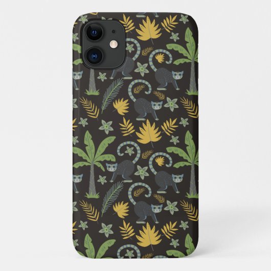 Coques Case-Mate iPhone Paume de singe motif sans soudure (Dos)