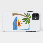 Coques Case-Mate iPhone Paume, Sun et mer (Dos (Horizontal))