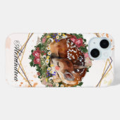 Coques Case-Mate iPhone Pauvres couchés, Graphique animal Brown (Verso (horizontal))