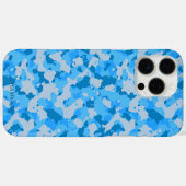 Coques Case-Mate iPhone Pavé HAMbWG I - Camouflage bleu (Verso (horizontal))