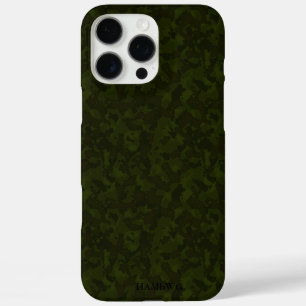 Coques iPhone 16 Pro Max Pavé HAMbyWG I - Camouflage vert