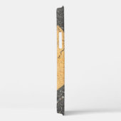 Coques Case-Mate iPhone Pavé jaune imprimé étoile (Verso / Droite)