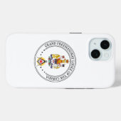 Coques Case-Mate iPhone Pavillon de franc-maçonnerie du Canada (Verso (horizontal))