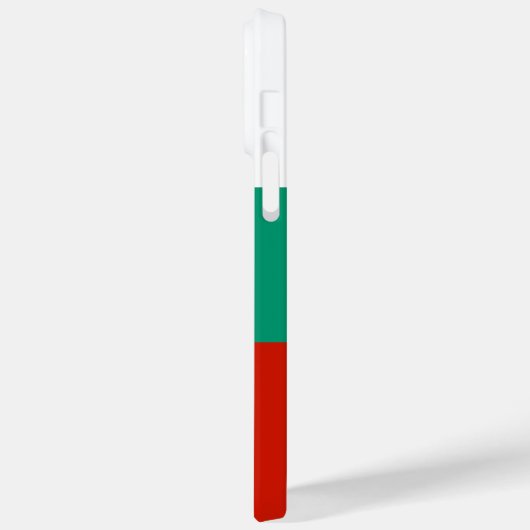 Coques Case-Mate iPhone pavillon de la Bulgarie (Verso / Gauche)