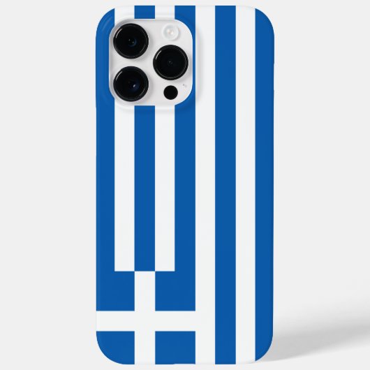 Coques Case-Mate iPhone pavillon de la Grèce (Verso)