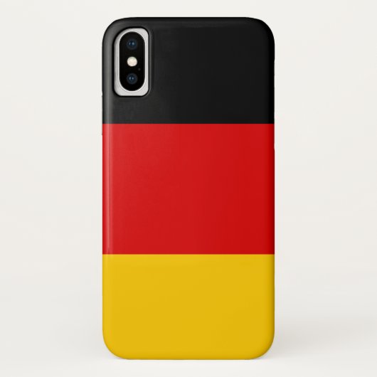 Coques Case-Mate iPhone pavillon de l'Allemagne (Dos)