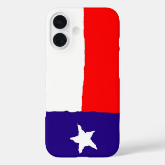 Coques iPhone 16 Pavillon d'état Pop Art Texas