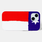 Coques Case-Mate iPhone Pavillon d'état Pop Art Texas (Verso (horizontal))