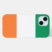 Coques Case-Mate iPhone Pavillon irlandais (Verso (horizontal))