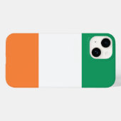 Coques Case-Mate iPhone Pavillon irlandais (Verso (horizontal))