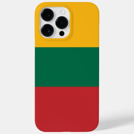 Coques Case-Mate iPhone pavillon lituanien (Verso)