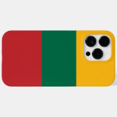 Coques Case-Mate iPhone pavillon lituanien (Verso (horizontal))